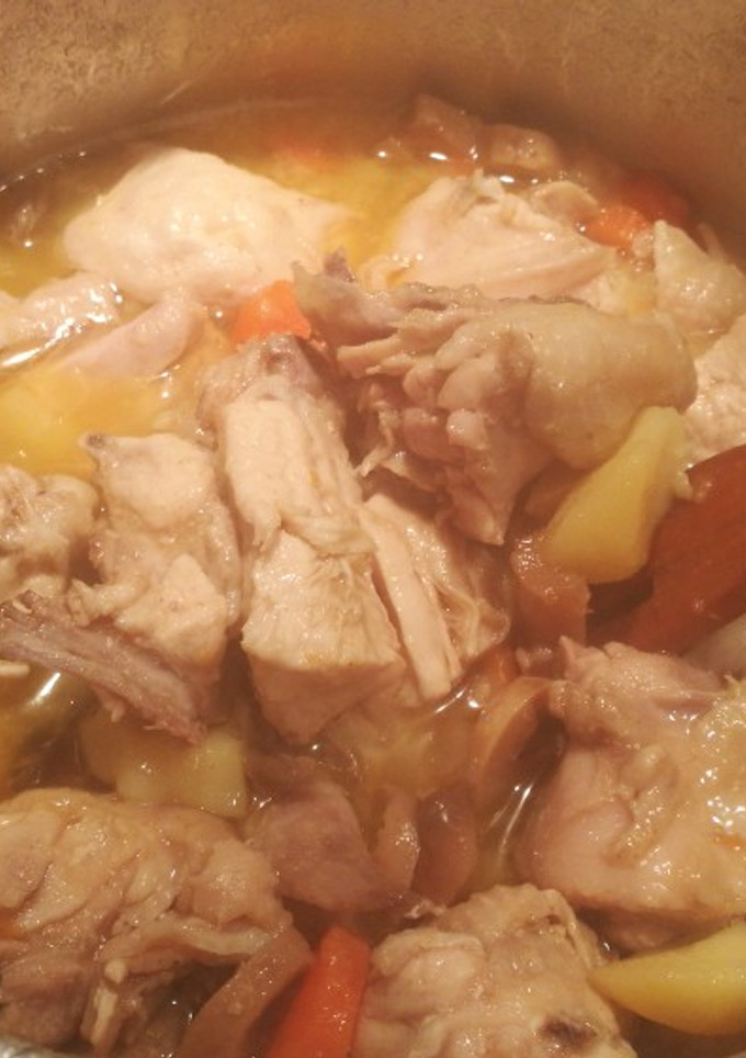 Una foto de Pollo guisado