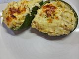 Zapallitos rellenos de pollo
