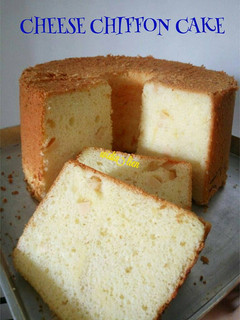 Foto resep Cheese chiffon cake