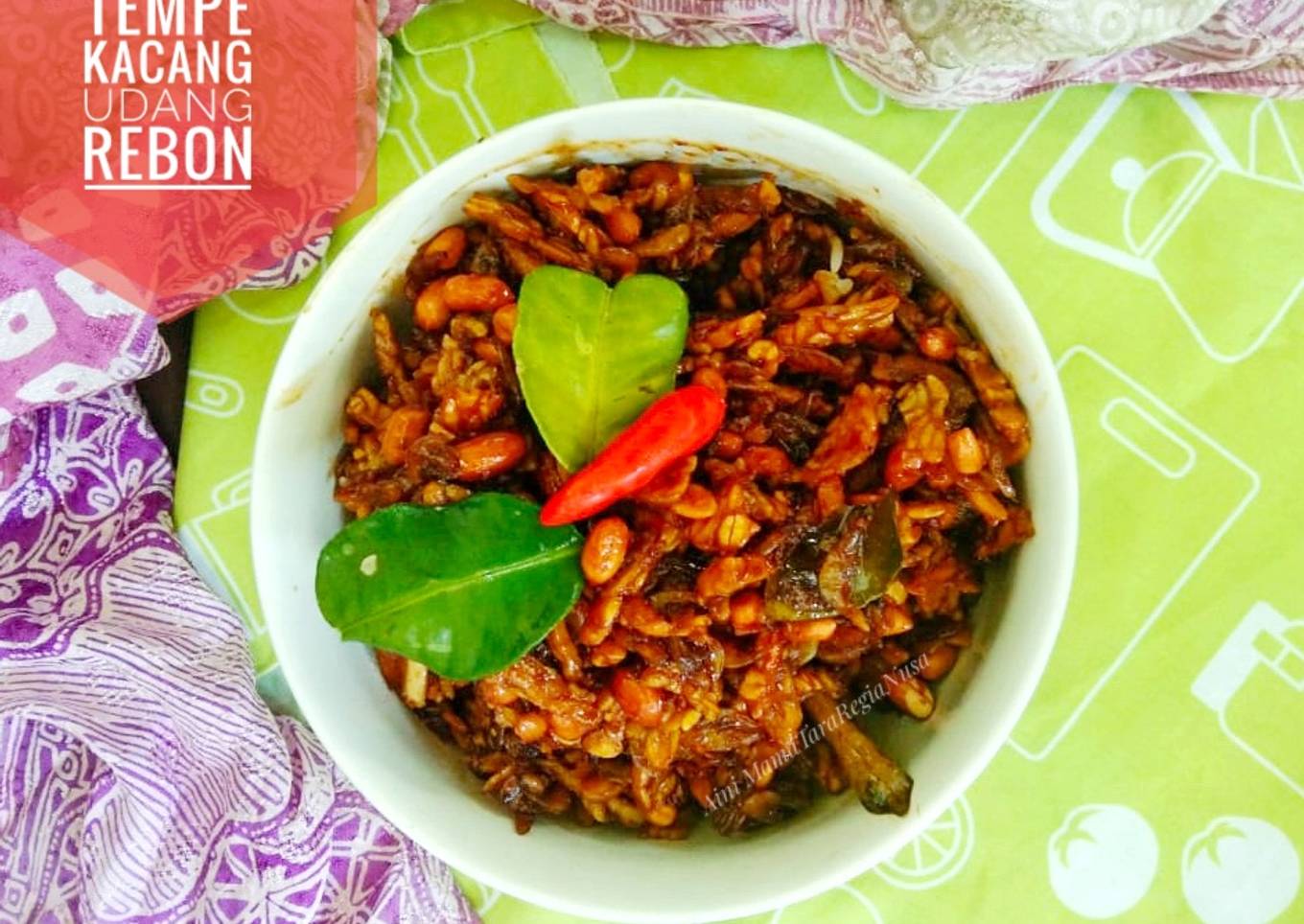 Kering Tempe Kacang Udang Rebon
