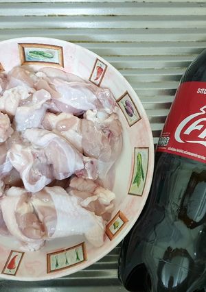 รูปของ #อาหารง้ายง่าย ไก่ต้มโค้ก