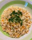 Risotto arancia, carota e rucola🍊🥕🥬