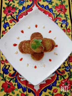 عکسی از دستور فلافل