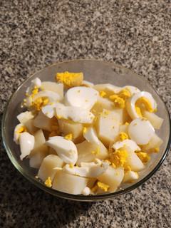 Una foto de Ensalada de papa con huevo