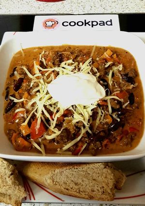 A picture of My Ground Minced Beef, Spicy One Pan Meal. 😀.