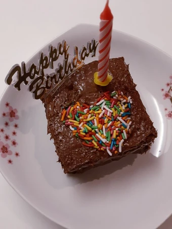 Cara Sederhana Membikin Resep  Cake ultah seadanya (#433) yang Lezat Sekali, Bisa Manjain Lidah