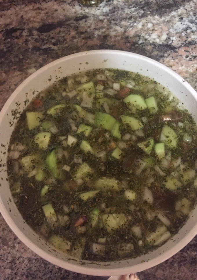 Una foto de Gazpacho de verano
