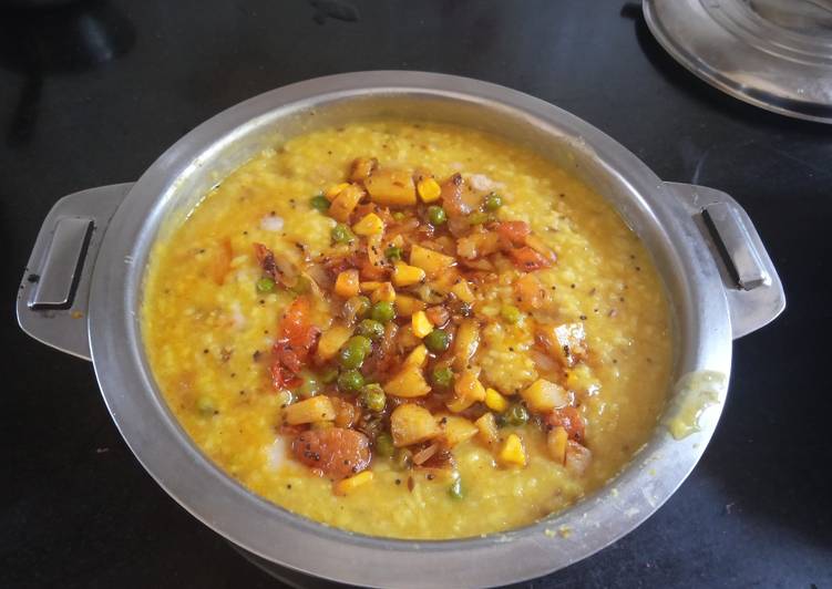 Easiest Way to Cook Appetizing Masala veg khichdi 😋😋😋