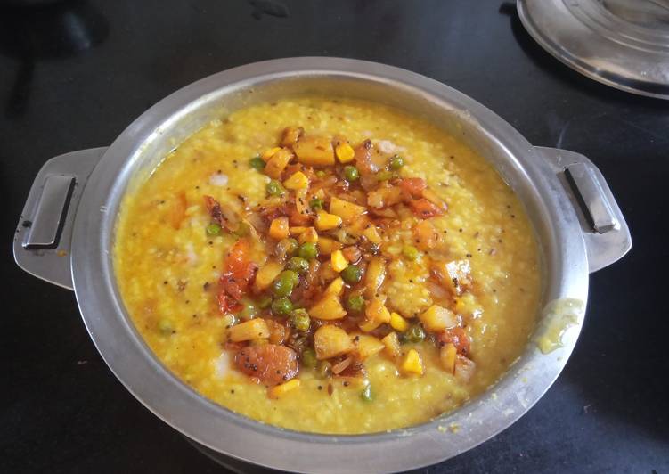 Masala veg khichdi 