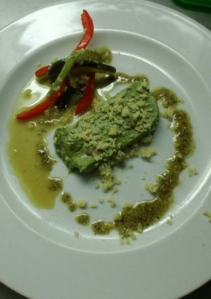 Foto principal de Panna cotta de espinacas