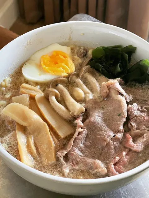 Miso Mushroom Ramen Recipe by TheMancunianCook - Cookpad Miso Mushroom Ramen Recipe by TheMancunianCook