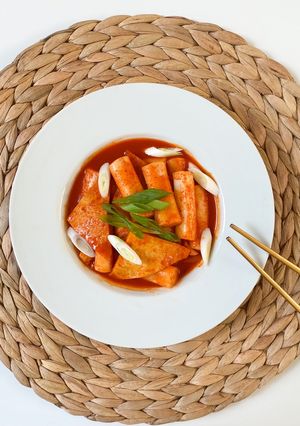 Foto resep Tteokbokki 떡볶이 | Ganjang & Gochujang Halal