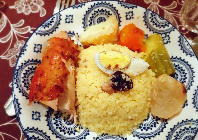 Couscous au poulet et aux légumes 🍴