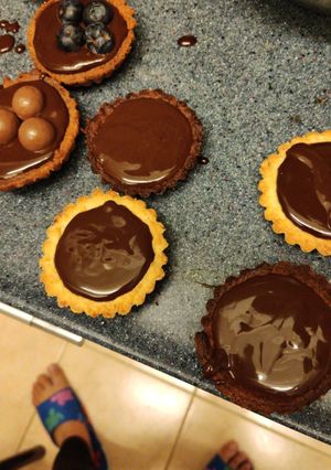 A picture of Mini tart crusts.