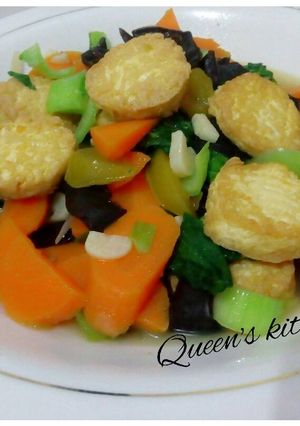 Foto resep Tumis tahu simple (#PR_masakan tahu)