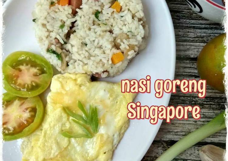 Resep Nasi Goreng Singapore Lezat