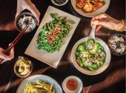 A picture of mâm cơm chay