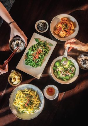 Hình của món Mâm cơm chay thường ngày 9.