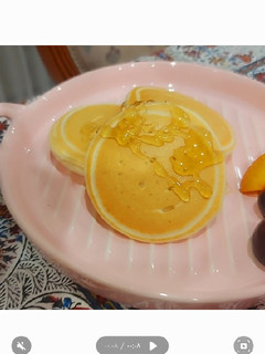 عکسی از دستور پنکیک هتلی