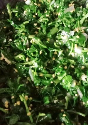 मेथी की सब्जी (methi ki sabzi recipe in HindI) रेसिपी मुख्य फोटो