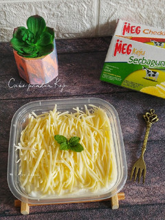 Foto resep Cake pandan kukus keju
