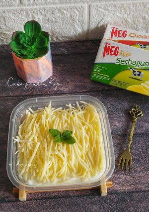 Foto resep Cake pandan kukus keju