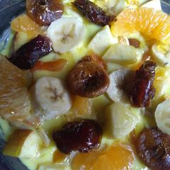 A picture of Mix fruit pudding.