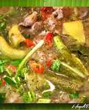 Canh Dưa Cải Nấu Dẻ Sườn Bò