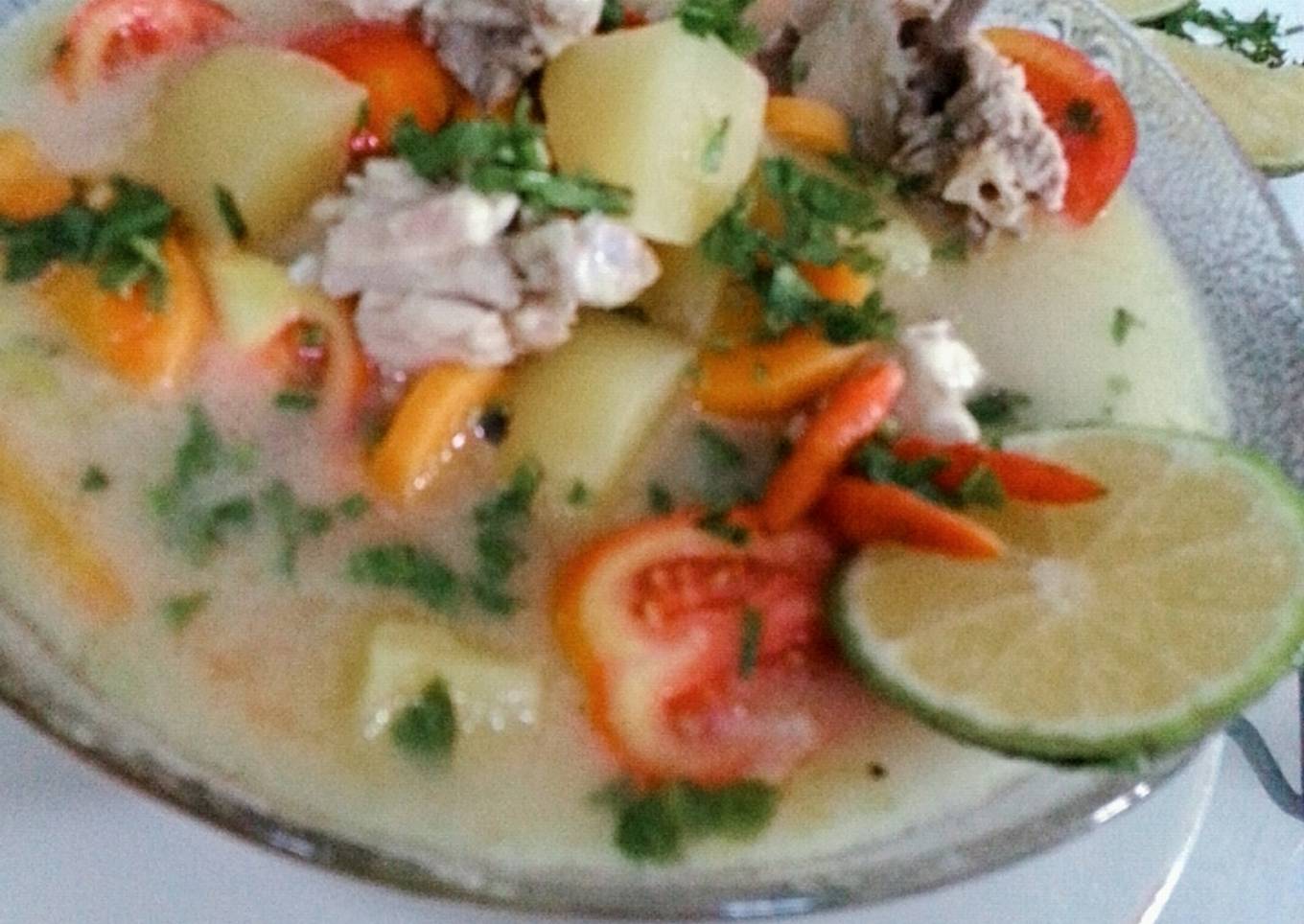 Sup Ayam Limau Kuit
