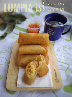 Foto resep Lumpia Isi Rebung Ayam