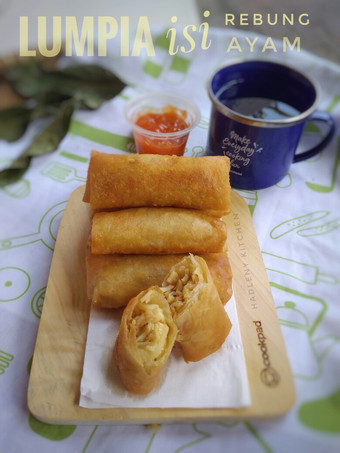Resep Lumpia Isi Rebung Ayam Simpel