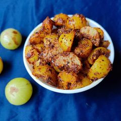 Instant Amla Achaar A picture of Instant Amla Achaar.