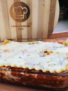 A picture of No white-sauce Lasagna.