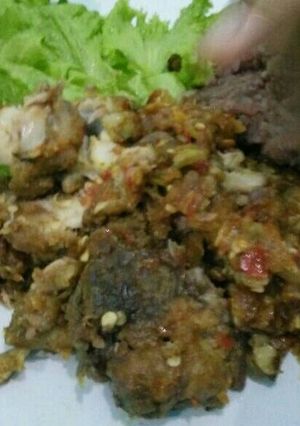Foto resep Ayam geprek sambel bawang
