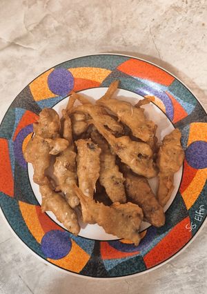 Foto resep Ikan Asin Bulu Ayam Bungkus Tepung