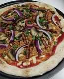 Pizza de Pulled Pork