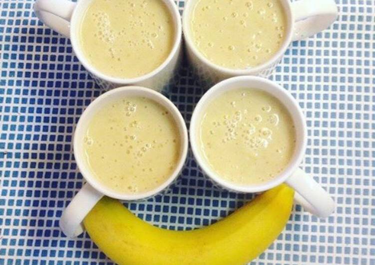 Banana Milkshake ala Chef Turnip