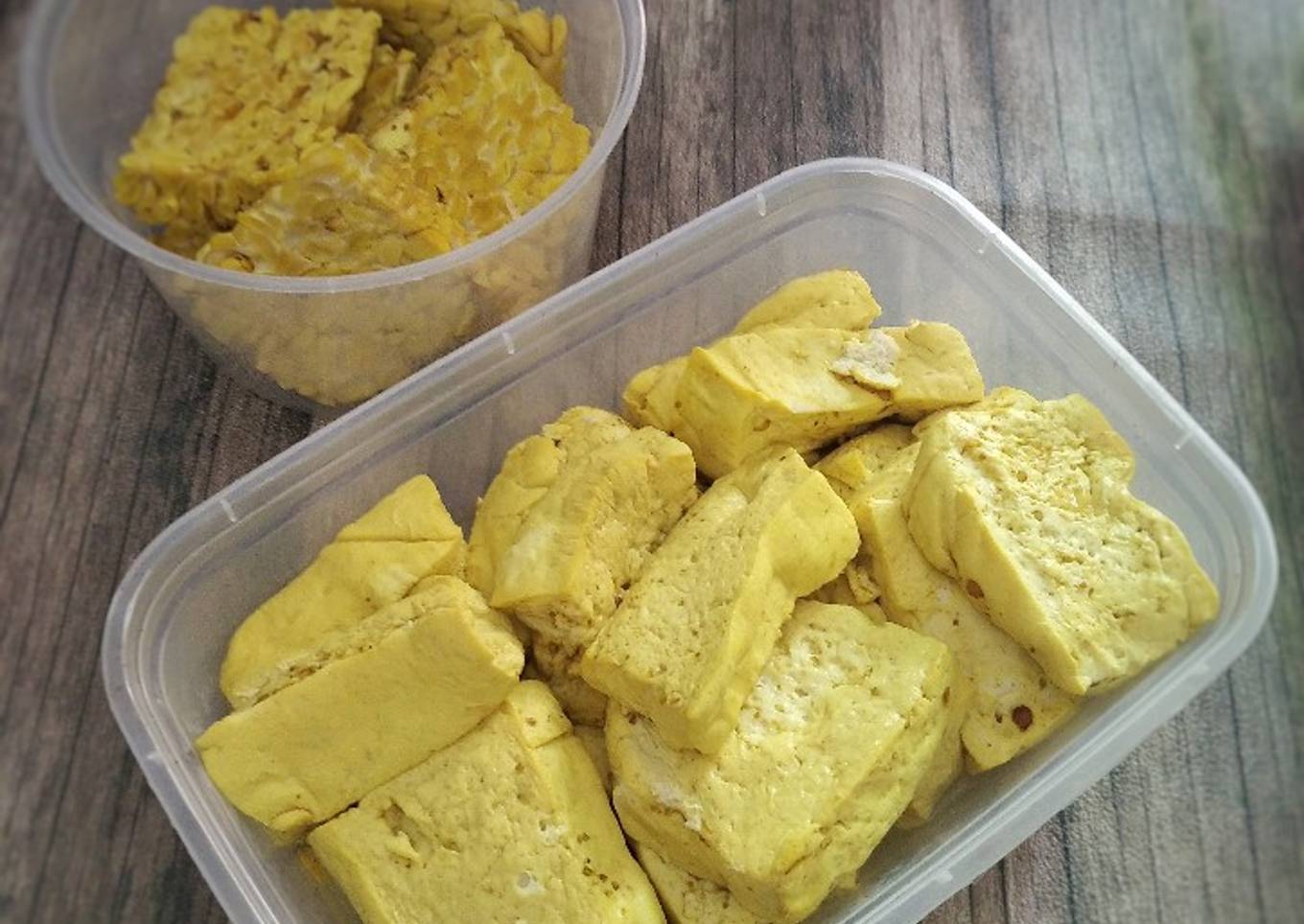 Ungkep Tahu tempe bumbu racik