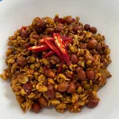 Kering Tempe Kacang pedas manis রেসিপির প্রধান ছবি