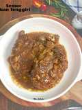 Semur Ikan Tenggiri
