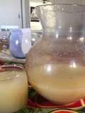 Refresco de piña con arroz