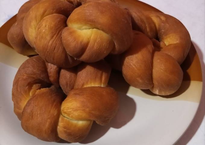 Resep Doughnut knots, Lezat Sekali