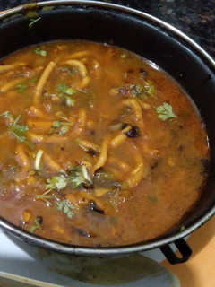 A picture of काठियावाड़ी सेव टमाटर की सब्जी (sev tamater ki sabji recipe in h.
