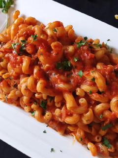 A picture of Red Sauce Pasta.