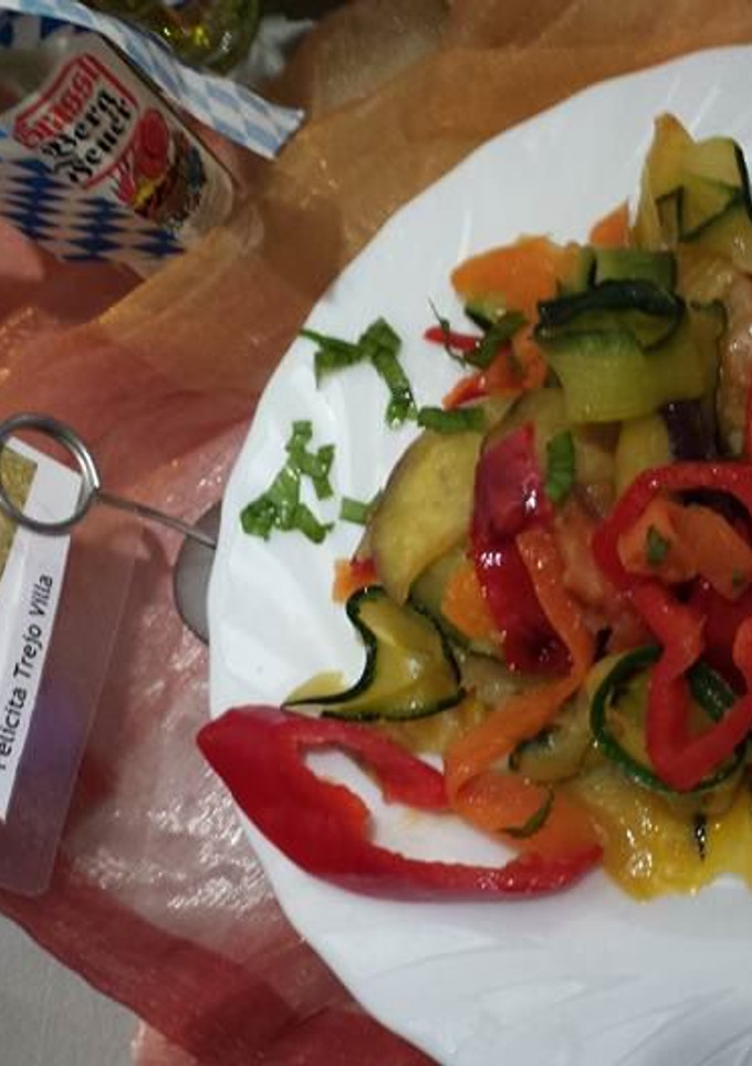 Una foto de Plato de verduras cocidas