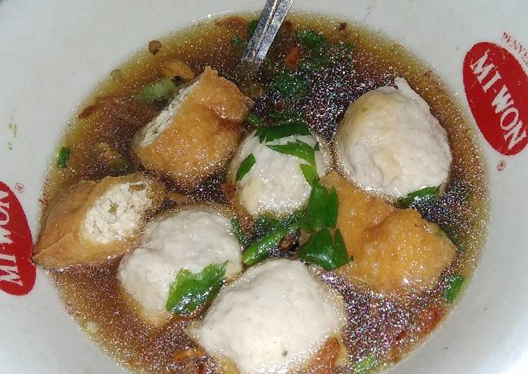 Bakso Ayam Lombok Uleg (homemade)