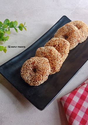 Foto resep Donat Pisang Wijen