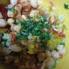 A picture of Capsicum chaat.