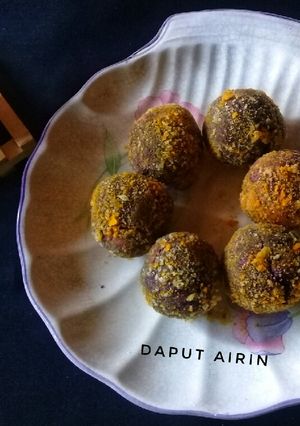 Foto resep Bola Ubi Ungu Isi Coklat