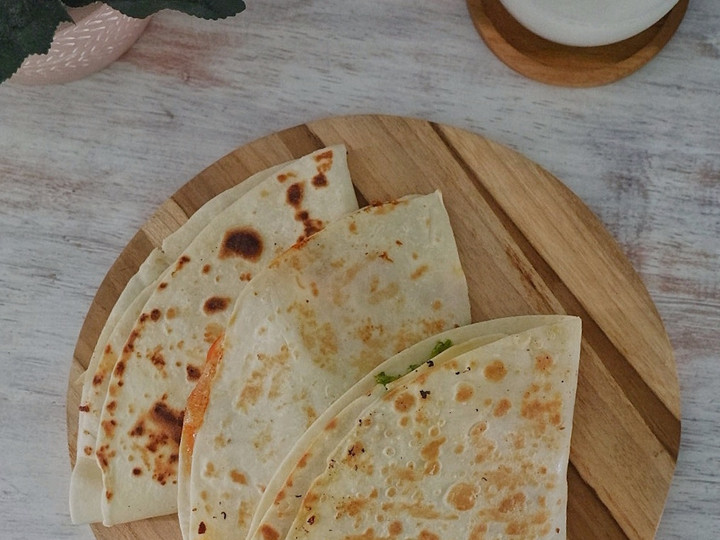 Cara Gampang Membuat Tuna quesadilla yang Bikin Ngiler